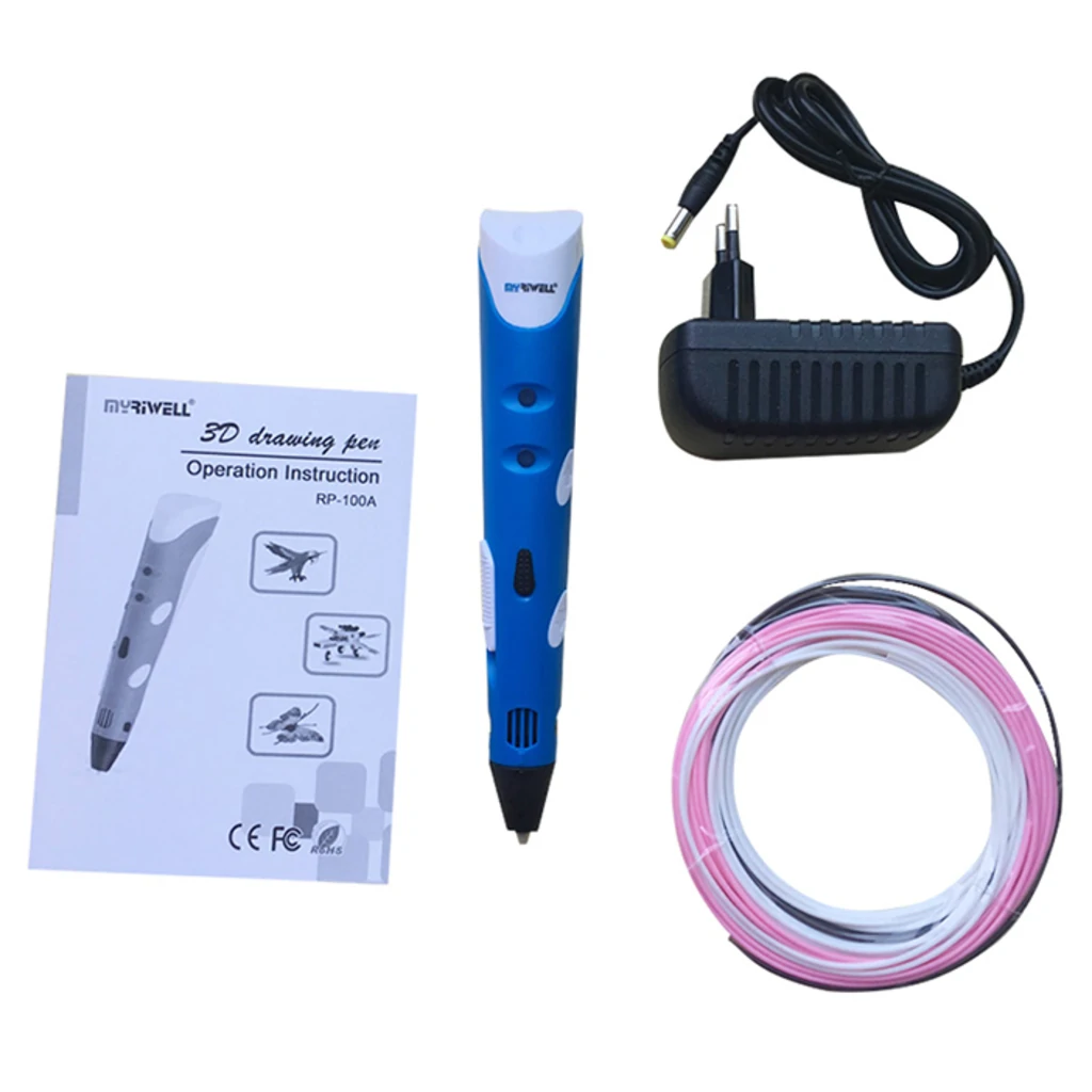 3D ручка Myriwell RP-100A Grey