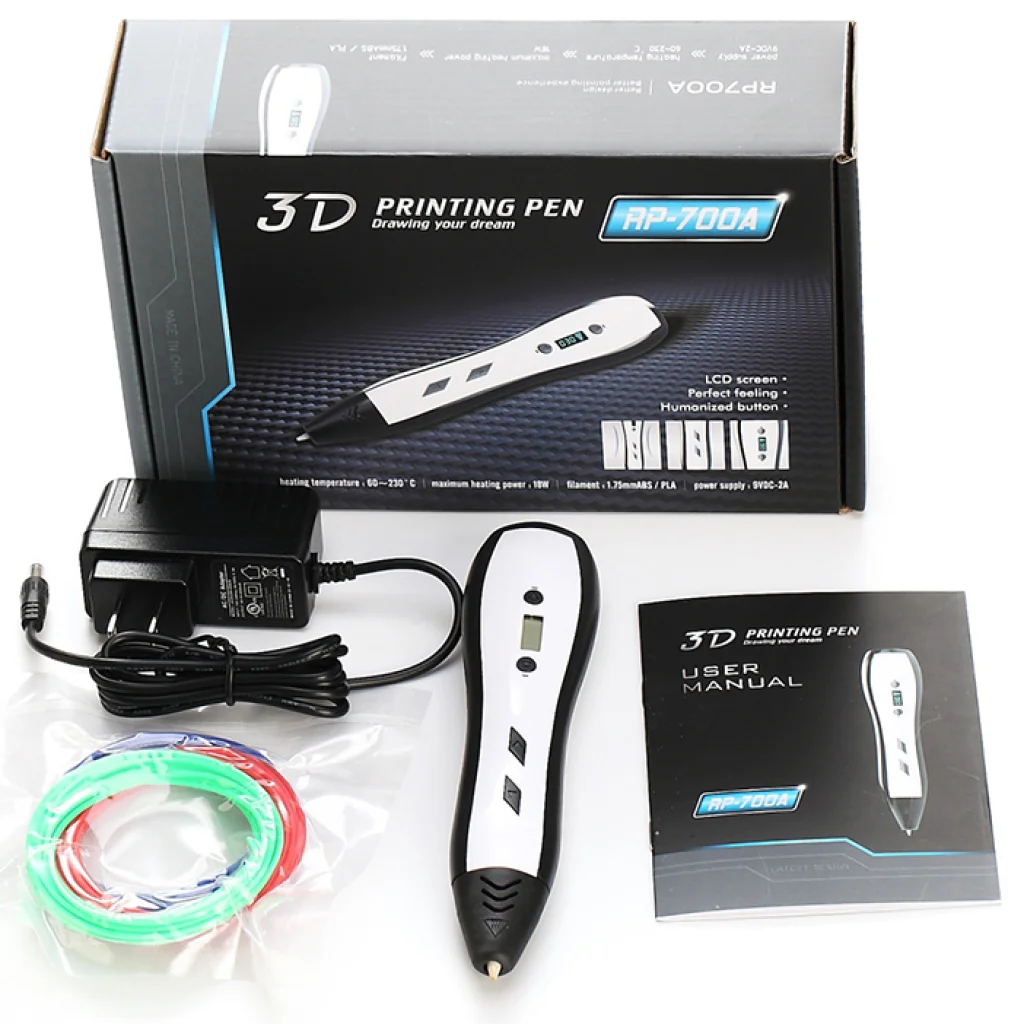 3D ручка Myriwell RP-700A White