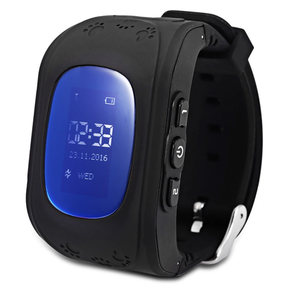 Годинники дитячі з GPS трекером GW300 Q50 Black
