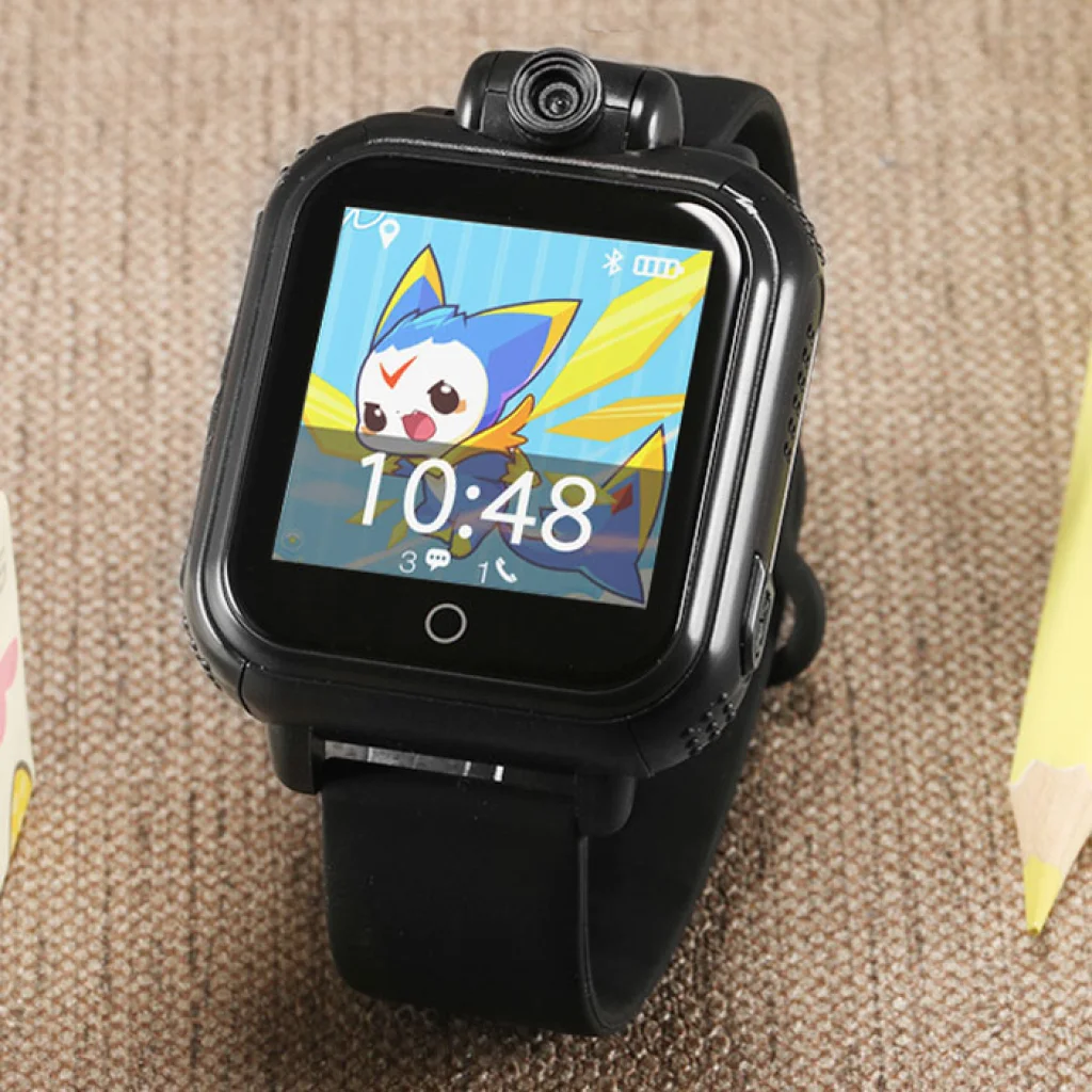 Годинники дитячі з GPS трекером SmartWatch TD-07 (Q20) GPS-Tracking 3G Pink