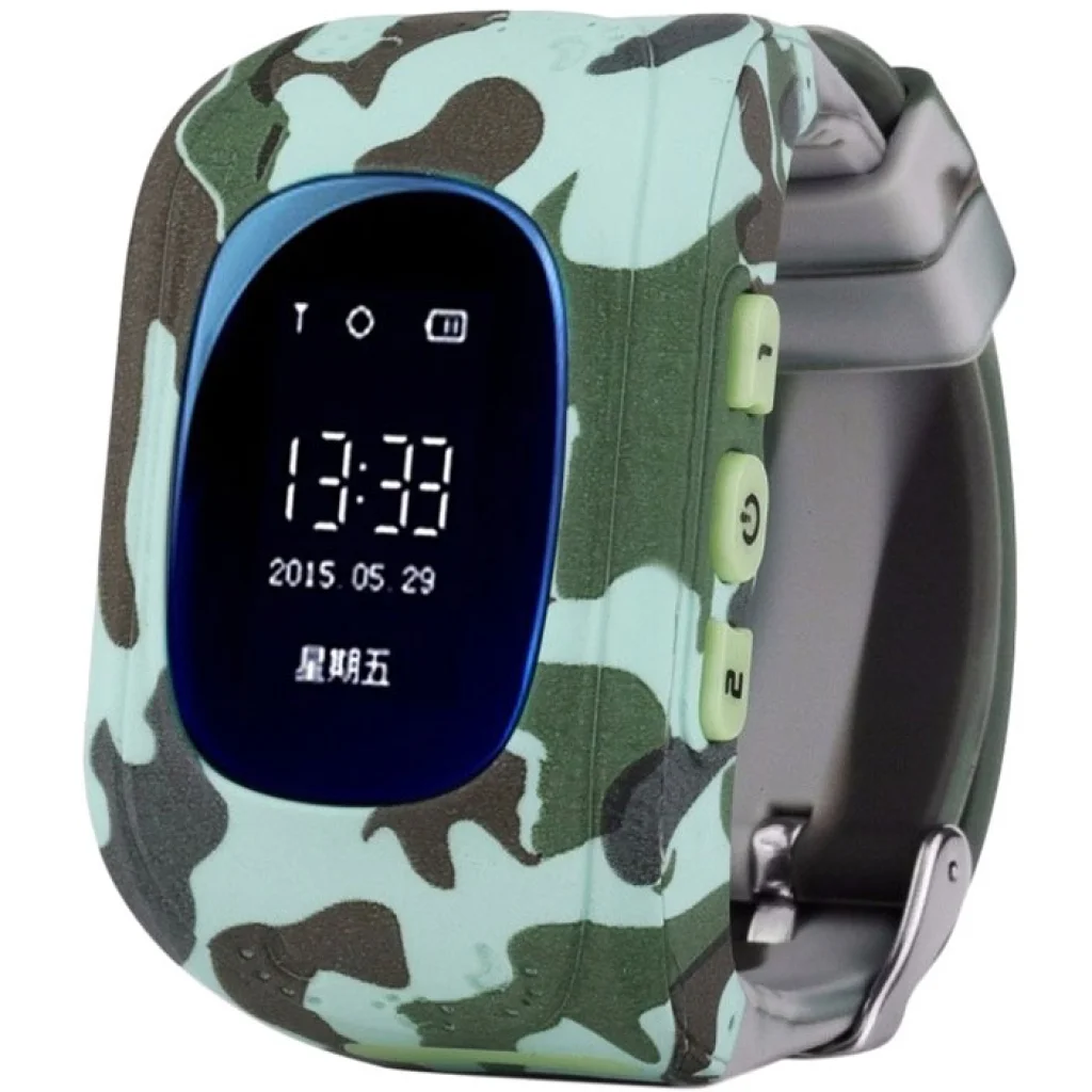 Годинники дитячі з GPS трекером UWatch Q50 Kid Smart Watch Military