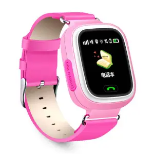 Детские часы UWatch Q90 Kid Smart Watch Pink