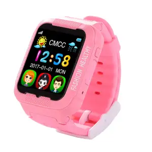 Детские часы UWatch K3 Kids Waterproof Smart Watch Pink