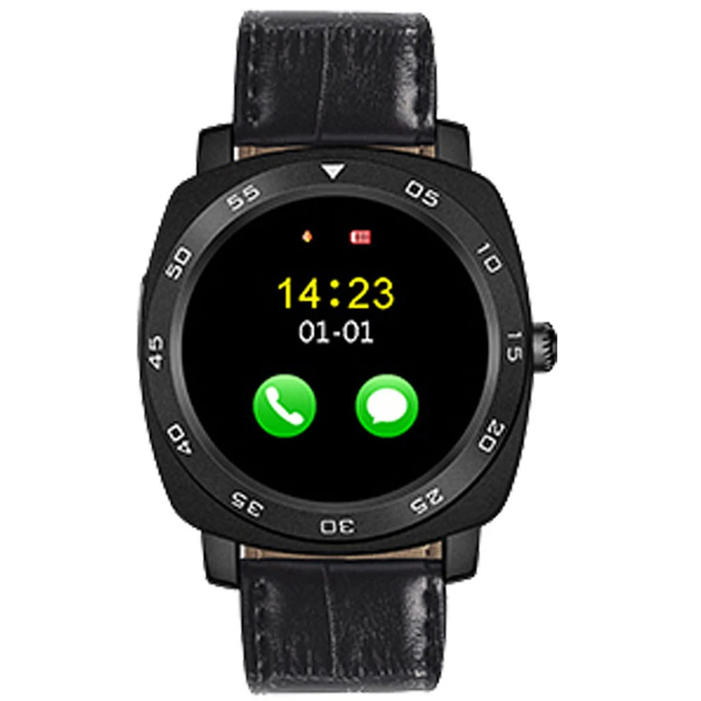 Смарт-годинник Smart Watch S6 Black (with SIM + MicroSD + Camera)