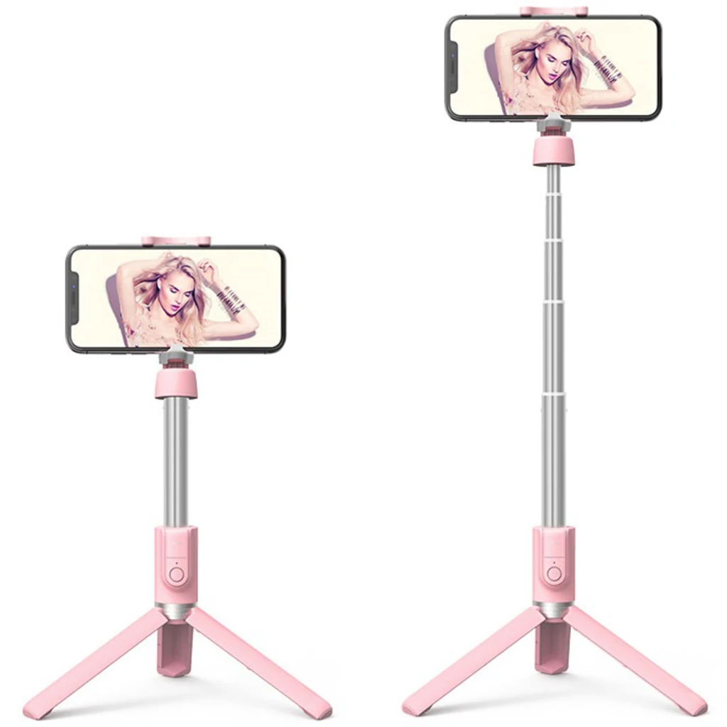 Монопод HOCO K11 Wireless Pink