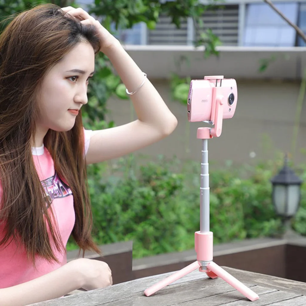 Монопод HOCO K11 Wireless Pink