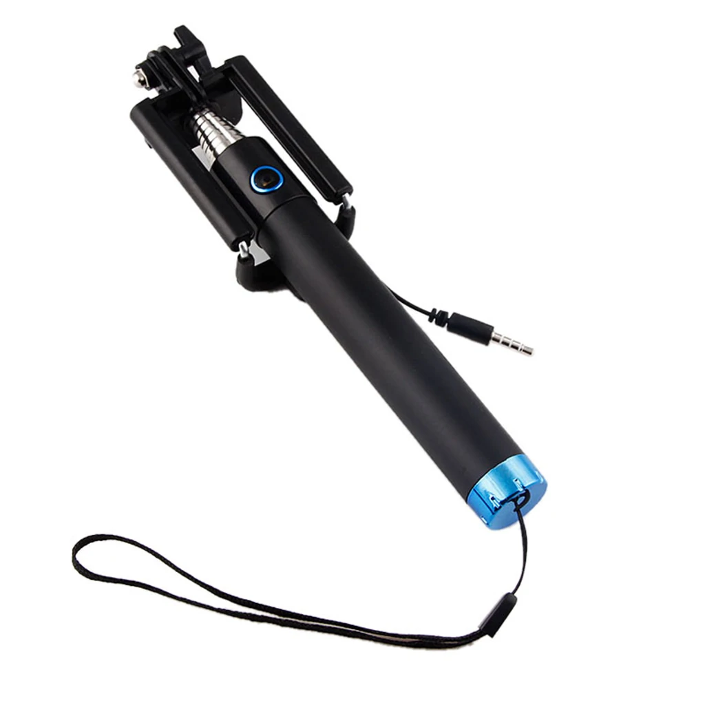 Монопод для селф з кабелем Locust Cable Selfie Stick Blue