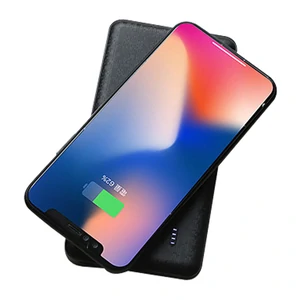 Зовнішній акумулятор WUW W2 10000 mAh Black (бездротова зарядка)