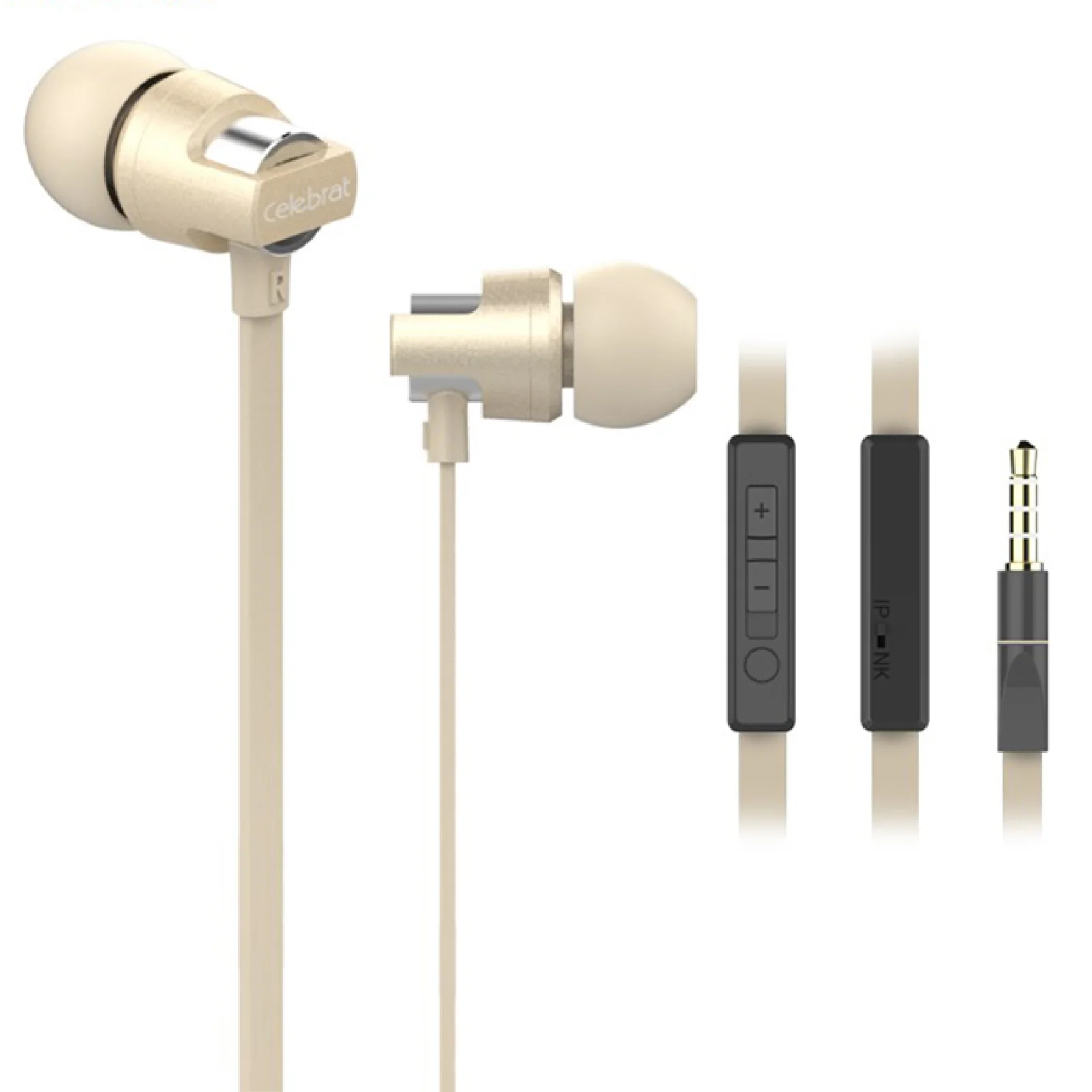 Наушники-вкладыши с микрофоном Yison C8 Gold