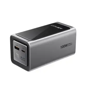 Зовнішній акумулятор ACEFAST M33 100W fast charging power bank with cable and TFT display 20 000 mAh Grey (6974316286363)