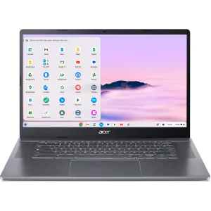 Ноутбук Acer Chromebook Plus CB515-2HT 15" FHD IPS Touch, Intel i3-1215U, 8GB, F512GB, UMA, ChromeOS, сірий, NX.KNYEU.001 UA