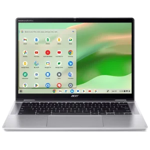 Ноутбук Acer Chromebook Spin CP314-2HN 14" WUXGA IPS Touch, Intel i3-N305, 8GB, F256GB, UMA, ChromeOS, сріблястий (NX.KYJEU.001) UA
