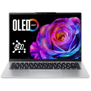 Ноутбук Acer Swift Go 14 SFG14-74 14" WUXGA OLED, Intel U5-225H, 16GB, F512GB, UMA, Win11, сріблястий (NX.JCWEU.002) UA