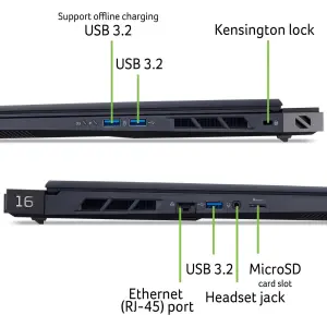 Ноутбук Acer Predator Helios Neo 16 PHN16-73 (NH.QW2EU.003) UA