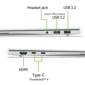 Ноутбук Acer Swift Edge 14 AI SFE14-I51 (NX.JVQEU.002) UA
