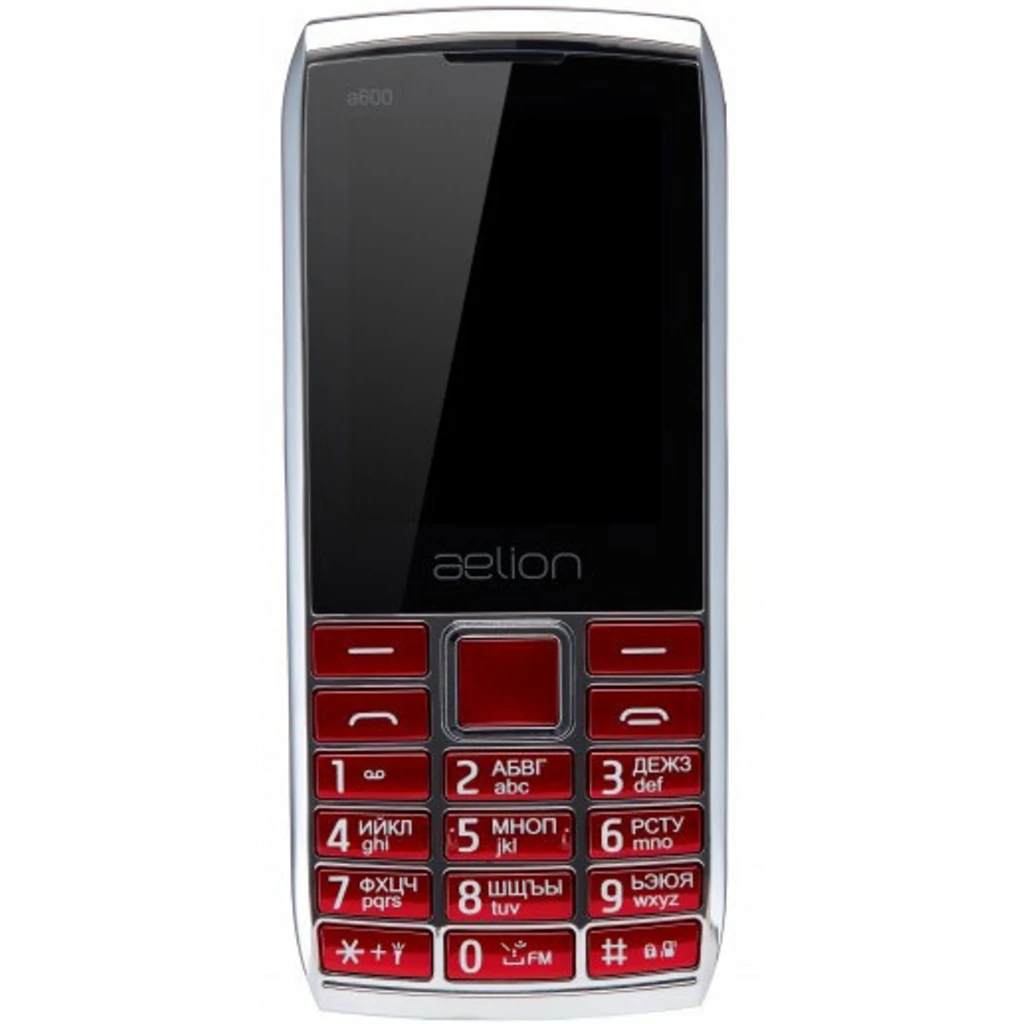 Мобильный телефон Aelion A600 Metal/Red UA