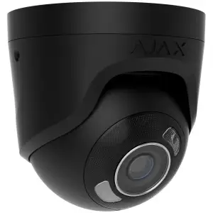 Видеокамера наблюдения Ajax TurretCam (5 Mp/2.8 mm) ASP Black UA