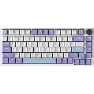 Клавіатура Ajazz AK820-Sea Salt Switch-Blue White Purple-RGB-DIY