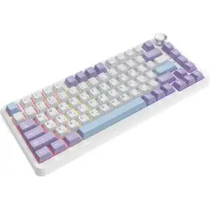 Клавиатура беспроводная Ajazz AK820 MAX Magnetic Switches Purple/White/Blue (AK820MAX-WM-PWB)