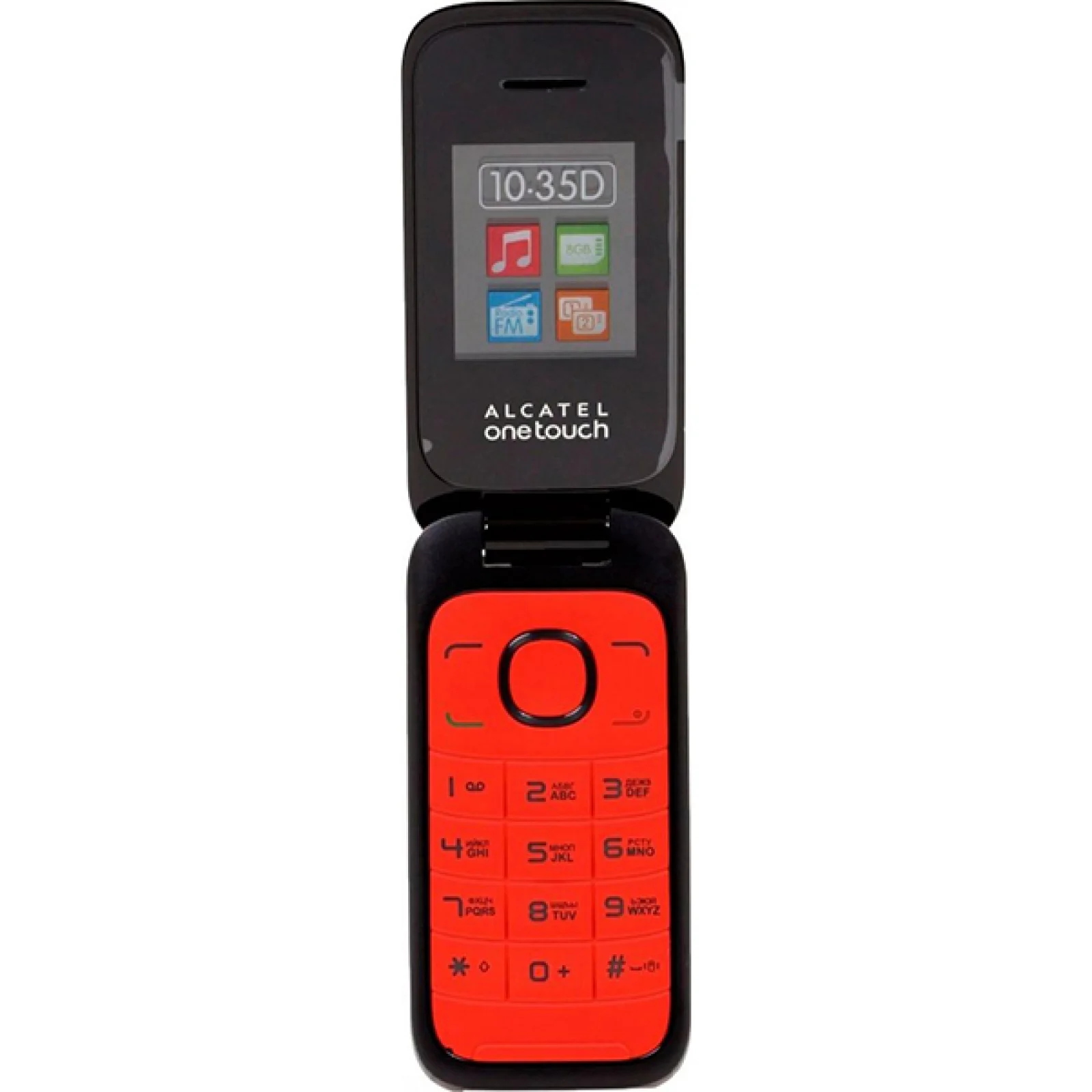 Мобильный телефон Alcatel Onetouch 1035D Red UA