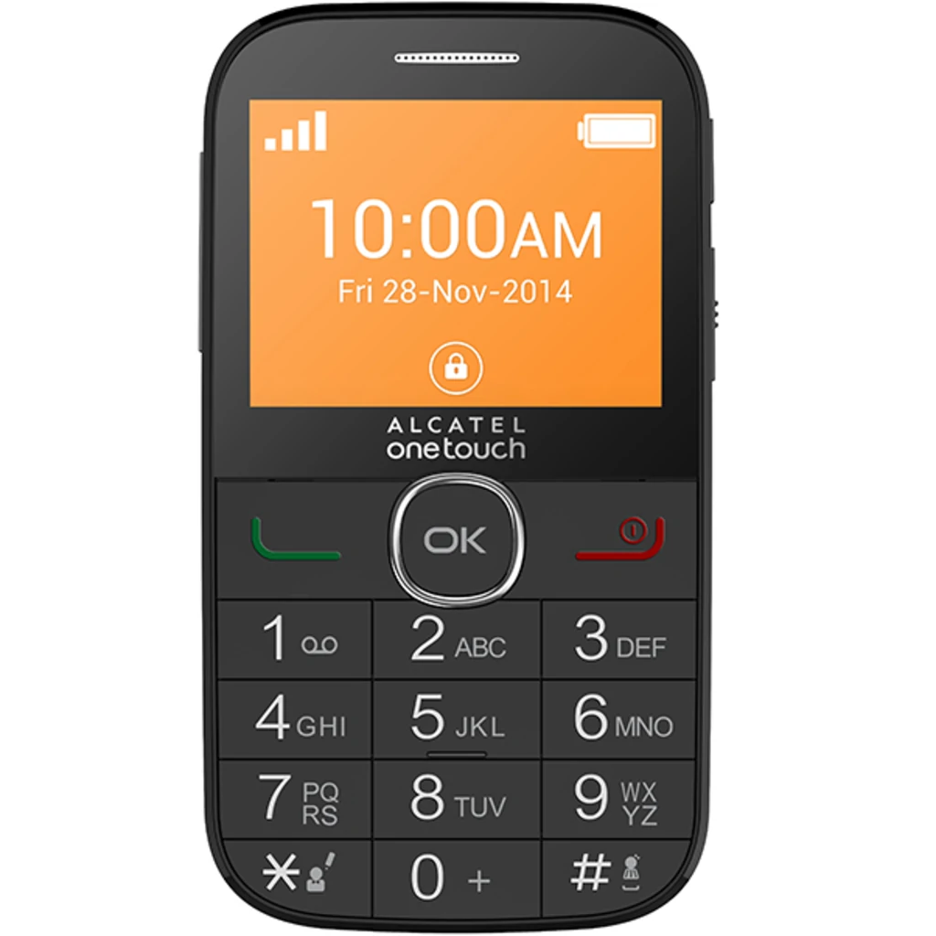 Мобільний телефон Alcatel Onetouch 2004C Black UA