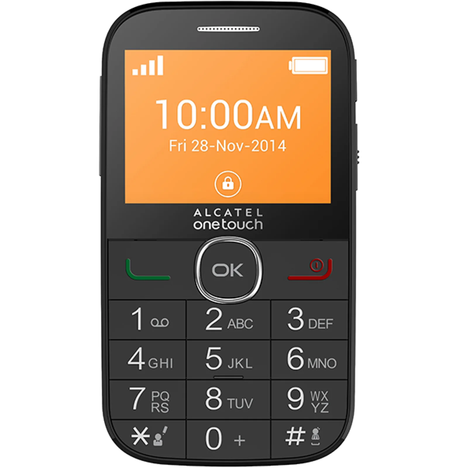Мобильный телефон Alcatel Onetouch 2004C Black UA