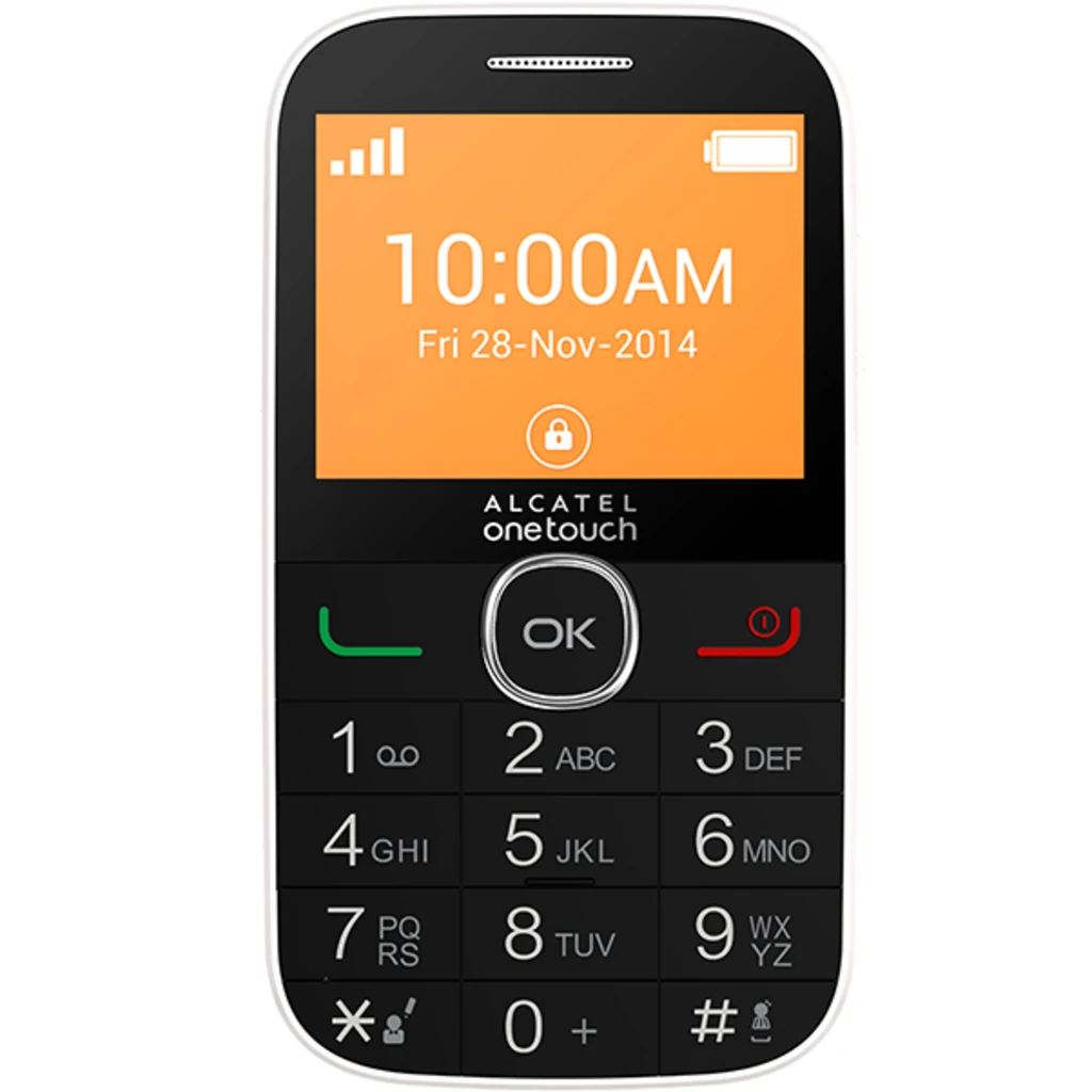 Мобильный телефон Alcatel Onetouch 2004C White UA