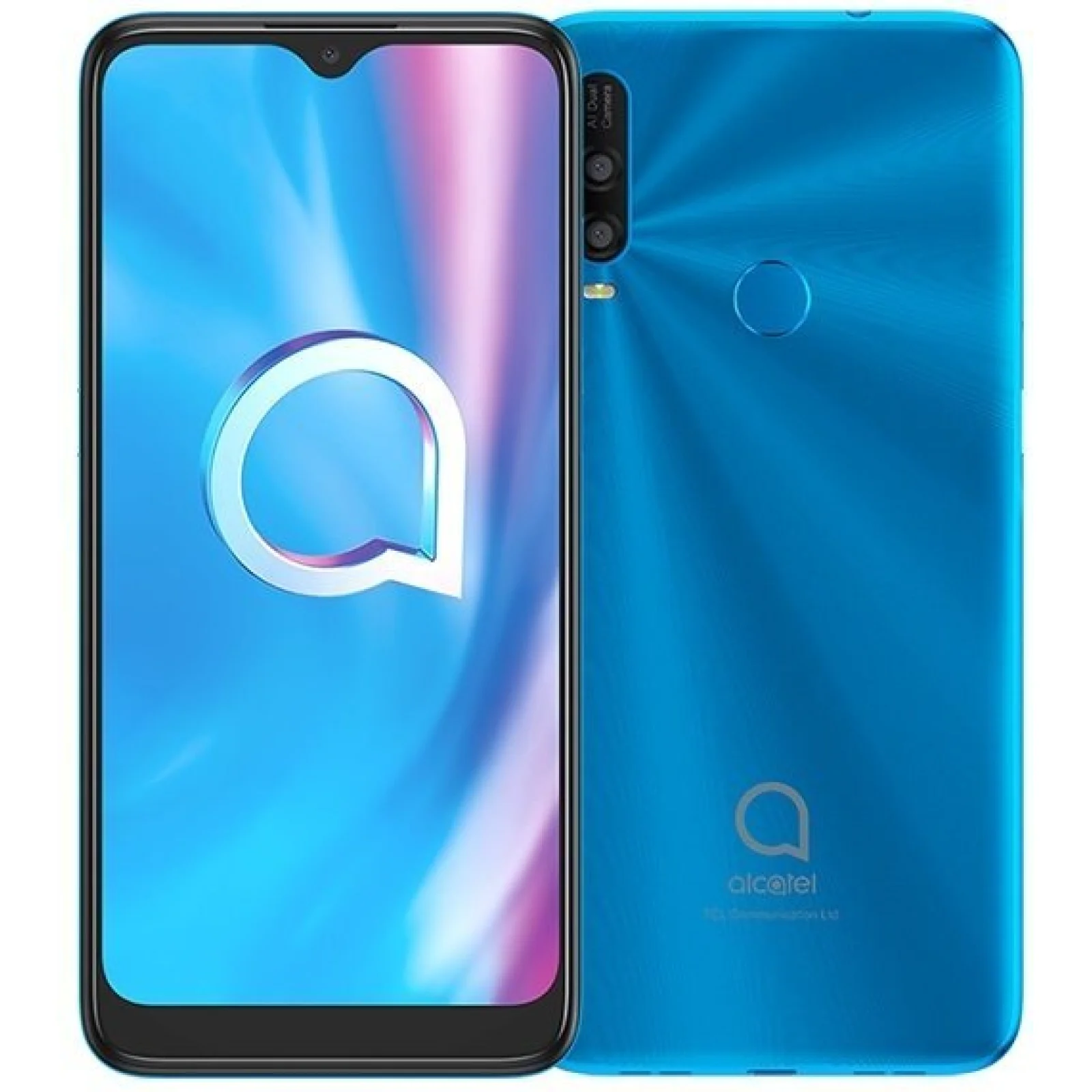 Смартфон Alcatel 1SE Light 4087U 2/32GB Light Blue (4087U-2BALUA12) UA