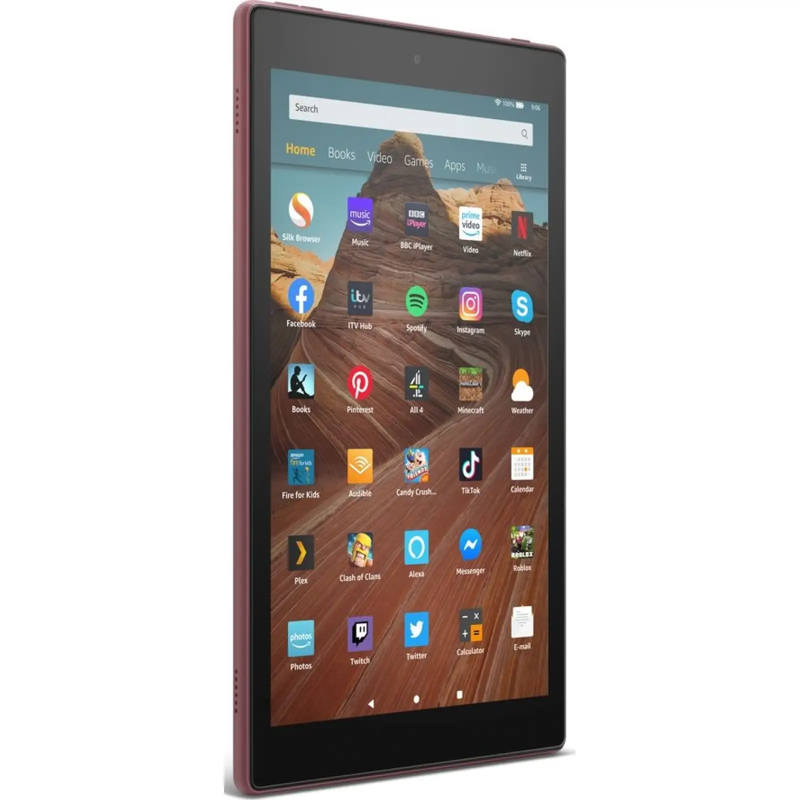 Планшет Amazon Fire HD 10 32GB WiFi 2019 Plum