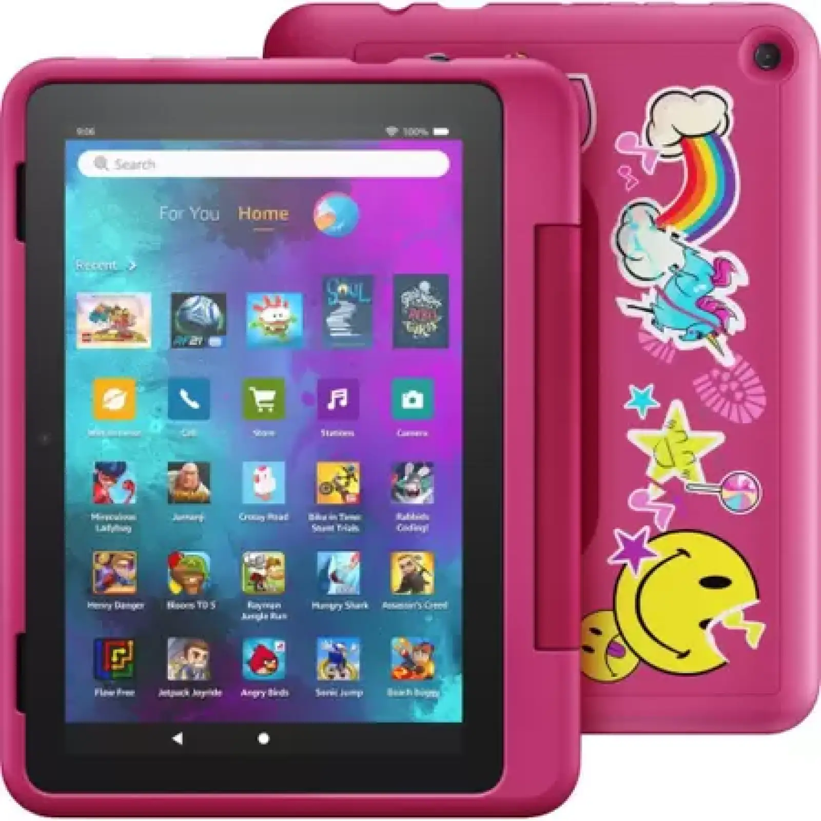 Планшет Amazon Fire HD 8 Kids Pro 12th Gen. 32 GB (2022) Rainbow Universe Kid-Frendly