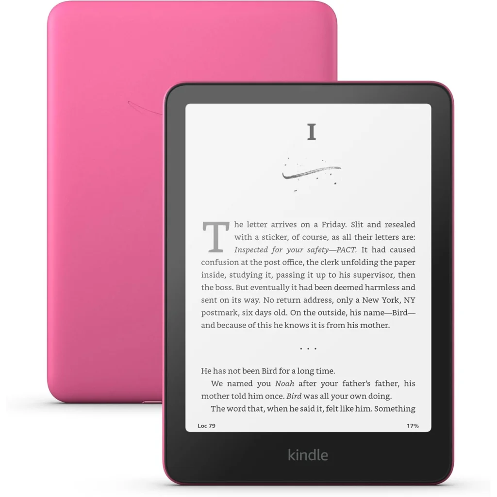 Електронна книга Amazon Kindle Paperwhite 12th Gen. 16GB Raspberry