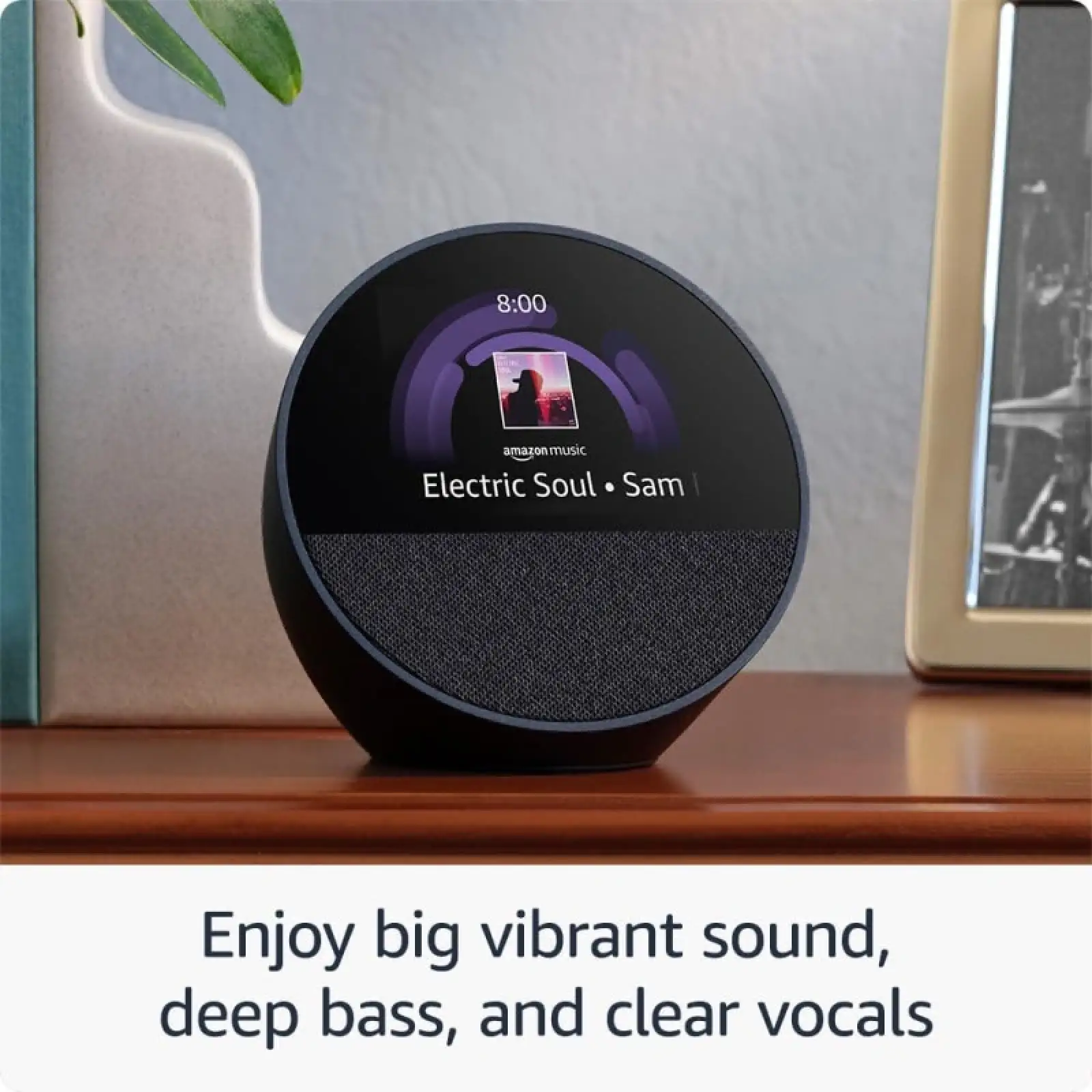Розумна колонка Amazon Echo Spot 2024 Black