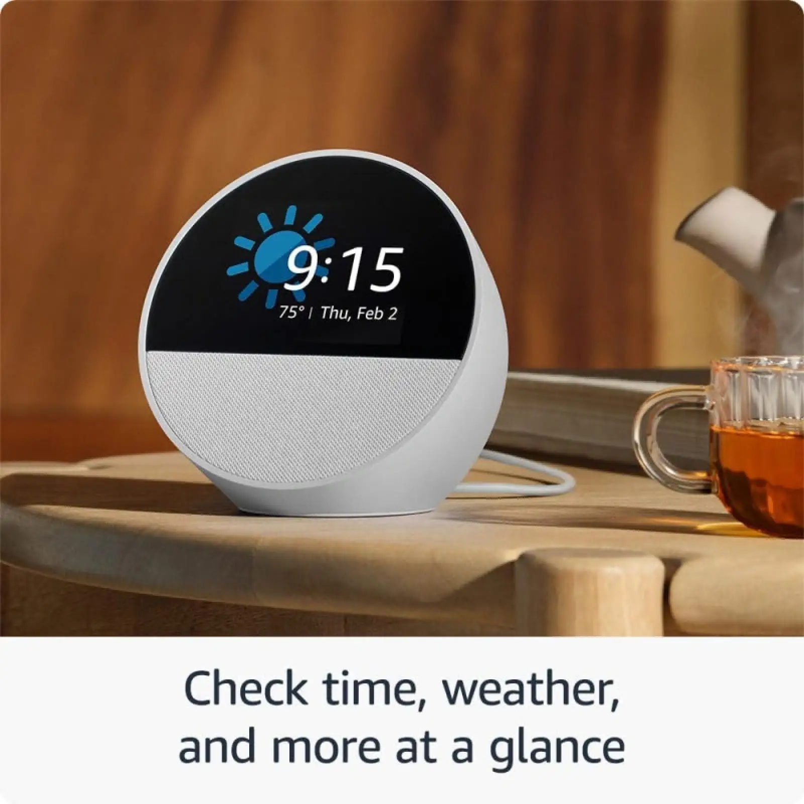 Розумна колонка Amazon Echo Spot 2024 Black
