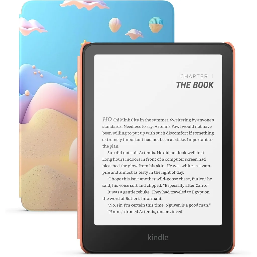 Електронна книга Amazon Kindle Paperwhite Kids 12th Gen. 16GB 2024 Black with Starfish Cover