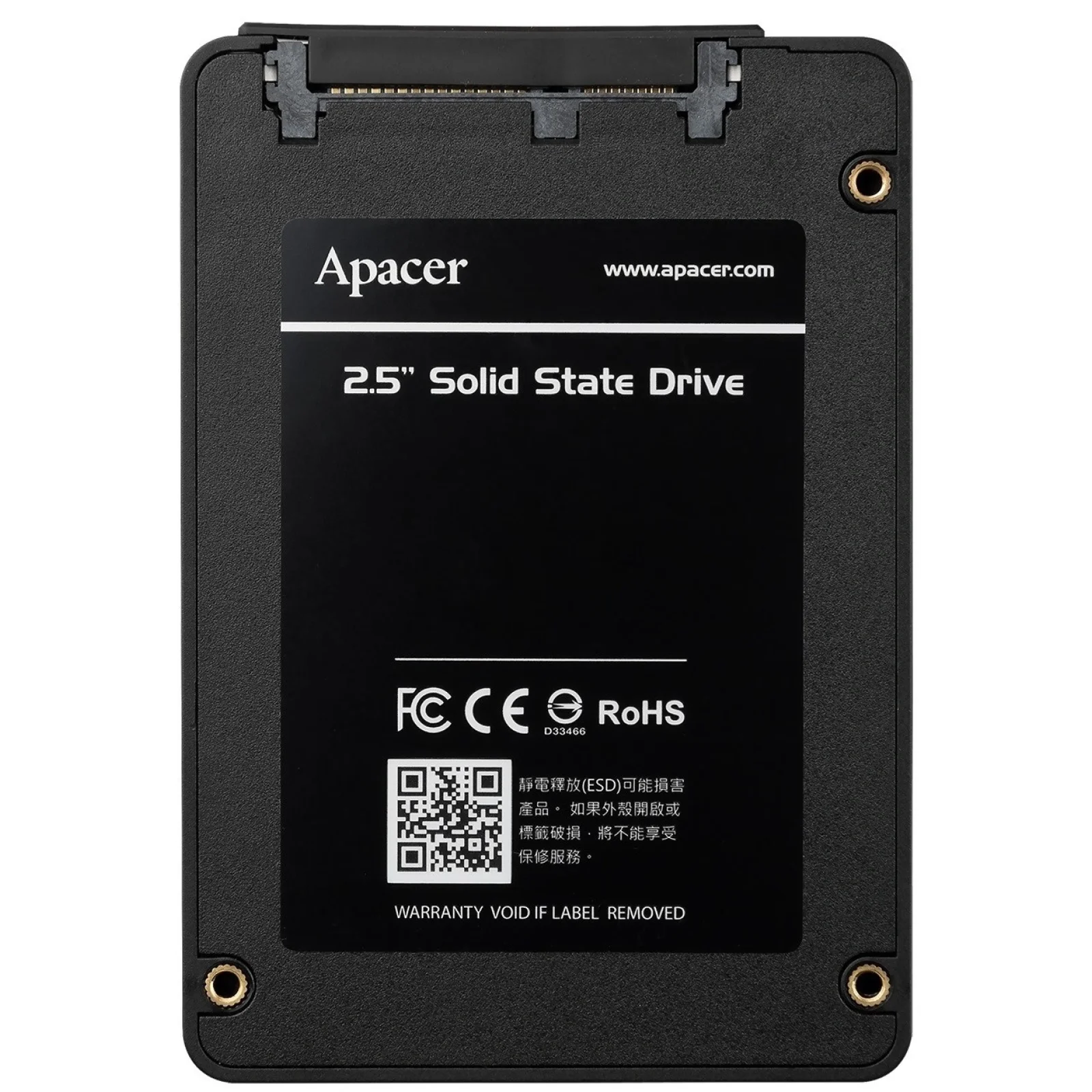 SSD накопитель Apacer AS340 Panther 120 GB (AP120GAS340G-1) UA