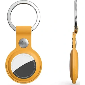 Чохол для пошукового брелка Apple AirTag Leather Key Ring California Poppy (MM083)