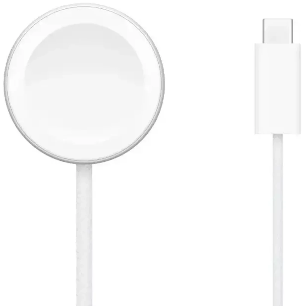Беспроводная зарядка Apple Watch Magnetic Charger to USB-C Cable Woven Design 1 m (MT0H3)