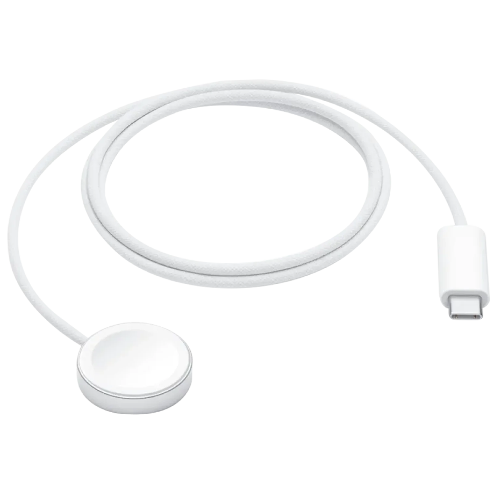 Бездротова зарядка Apple Watch Magnetic Charger to USB-C Cable Woven Design 1 m (MT0H3)