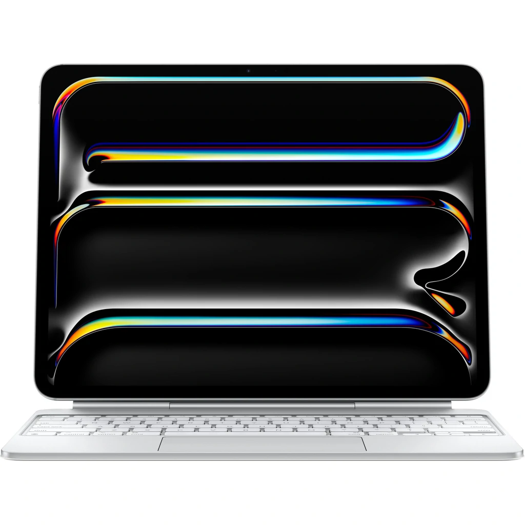 Чехол-клавиатура Apple iPad Pro 13 2024 Magic Keyboard White (MWR43) (Английская раскладка)