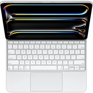 Чехол-клавиатура Apple iPad Pro 13 2024 Magic Keyboard White (MWR43) (Английская раскладка)