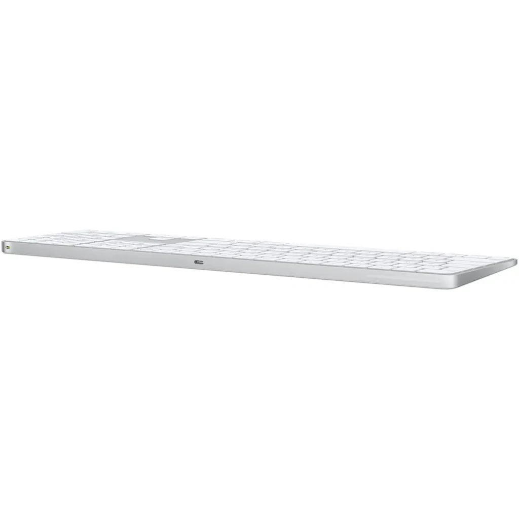 Беспроводная клавиатура Apple Magic Keyboard with Touch ID and Numeric Keypad для Mac Мodels with Apple Silicon USB-C White Keys (MXK73)