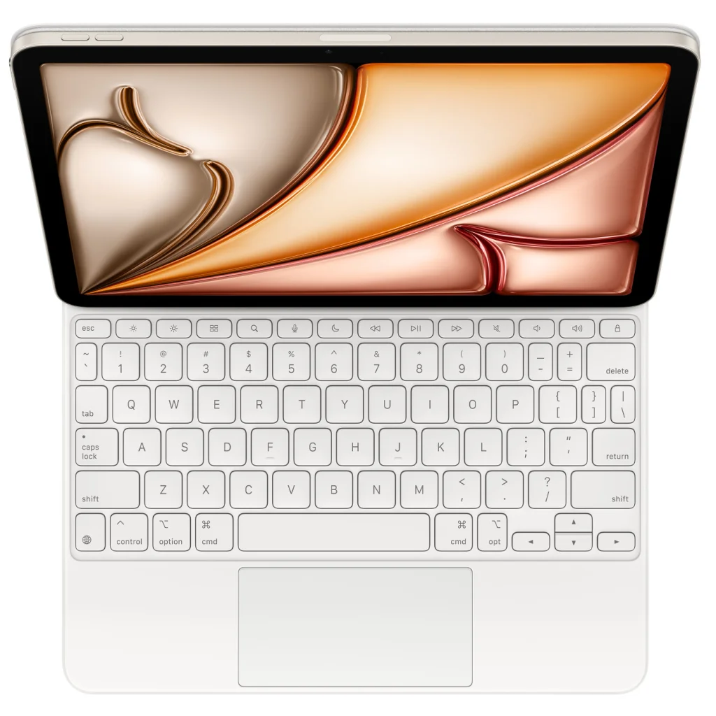 Чохол Apple iPad Air 11 2025 Magic Keyboard White (MDFV4) (Англійська розкладка)
