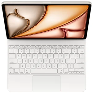 Чехол Apple iPad Air 13 2025 Magic Keyboard White (MDFW4) (Английская раскладка)