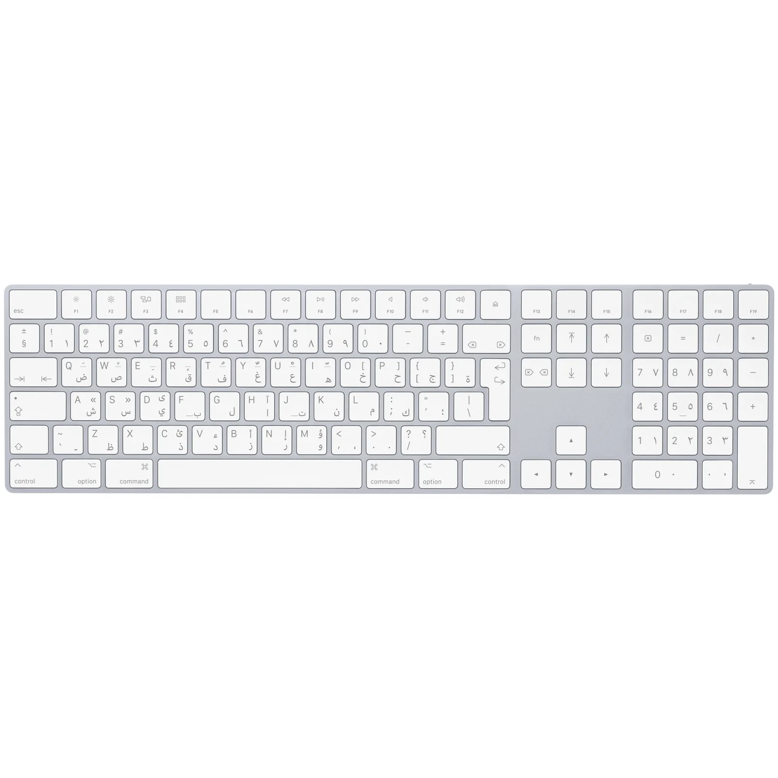 Клавіатура Apple Magic Keyboard with Numeric Keypad (MXCJ3) (арабська розкладка)