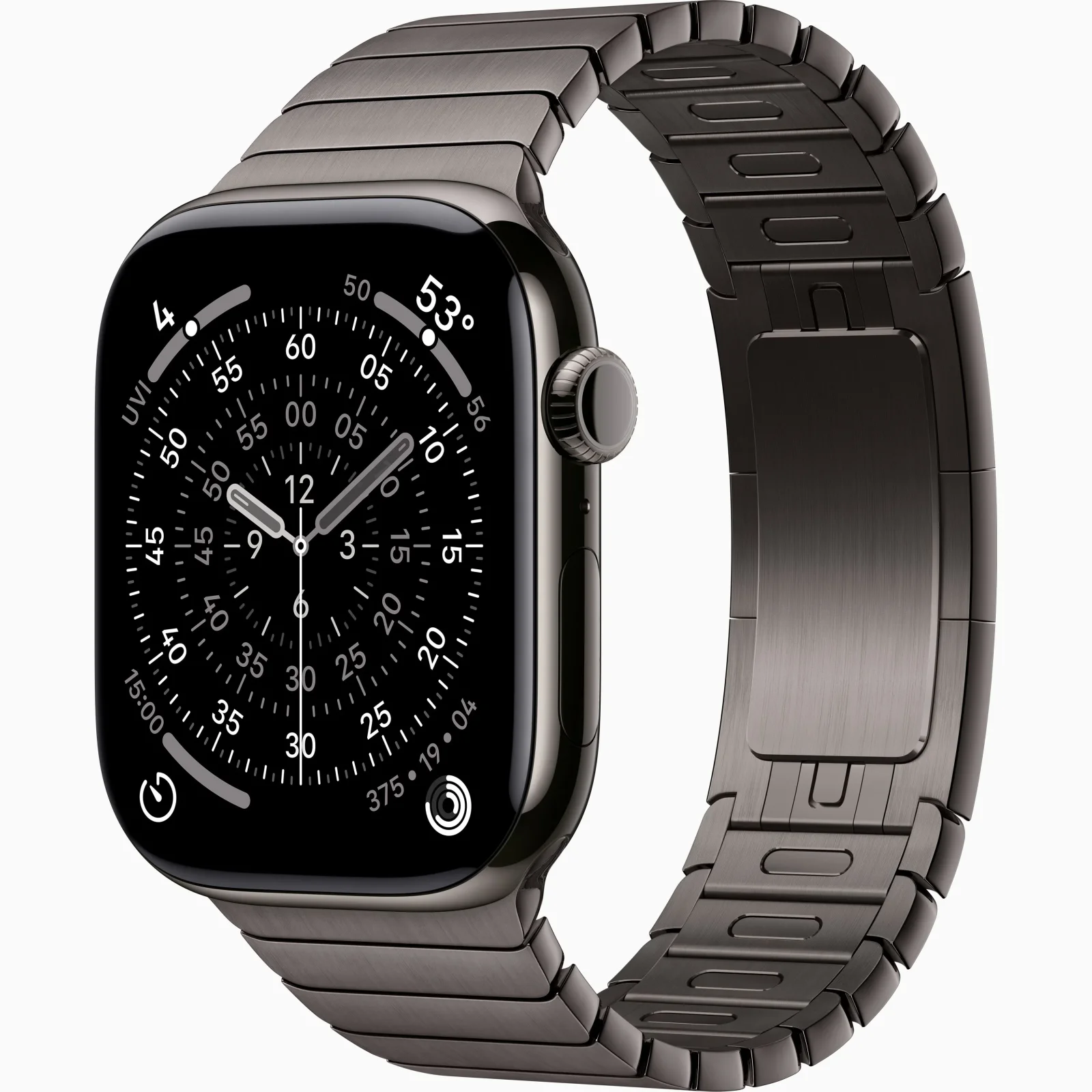 Смарт-часы Apple Watch Series 11 GPS + Cellular 46mm Slate Titanium Case with Slate Link Bracelet (MFC14, MXMK3)