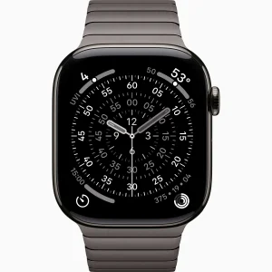 Смарт-часы Apple Watch Series 11 GPS + Cellular 46mm Slate Titanium Case with Slate Link Bracelet (MFC14, MXMK3)