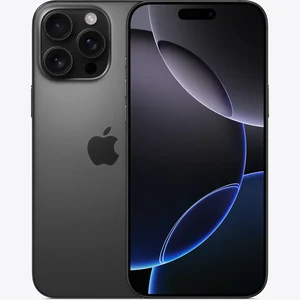 Цвет: Черный - Смартфон Apple iPhone 16 Pro Max 256GB Black Titanium (MYWV3)