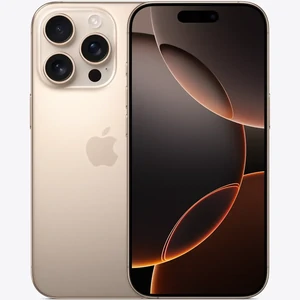Цвет: Золотой - Смартфон Apple iPhone 16 Pro Max 256GB Desert Titanium (MYWX3)