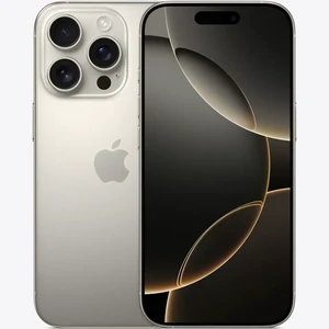 Цвет: Серый - Смартфон Apple iPhone 16 Pro Max 256GB Natural Titanium (MYWY3)