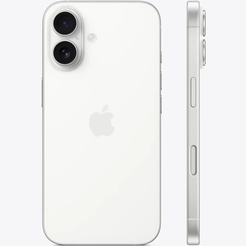 Смартфон Apple iPhone 16 256GB White (MYEF3)